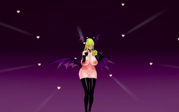 Smixix: Morrigan Aensland Dans nud și sex Hentai Darkstalkers Mmd 3D Blonde Hair...