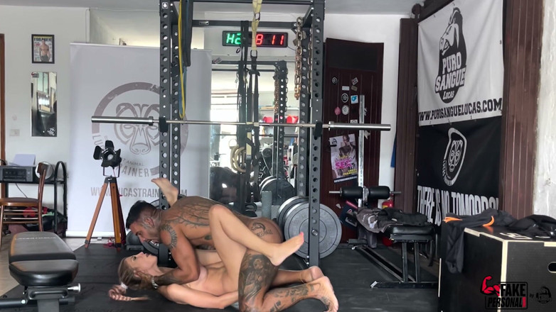 Lucas Peracchi: I Destroy Shona River's Pussy in the Gym