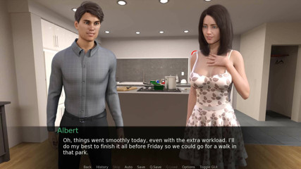 Dirty GamesXxX: Rêve NTR : la femme regrette d'avoir trompé son mari puis...