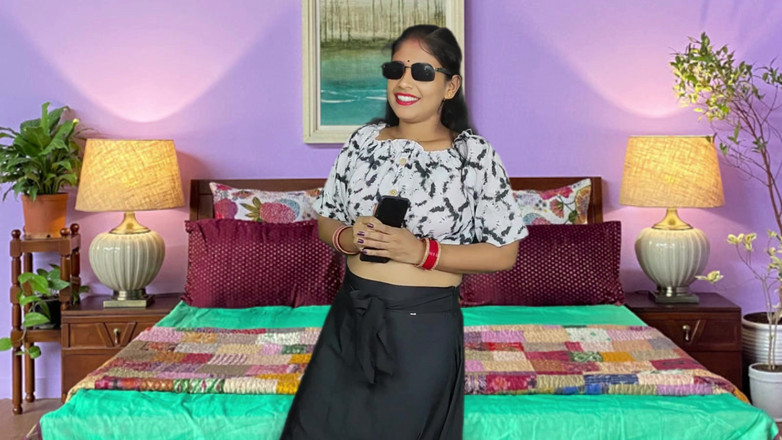 desi bhabhi videos: Archita Phukan wirusowa nowa sukienka czarny okulary jebanie wirusowe Mms...