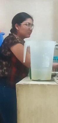 Trabajadora doméstica follada en secreto de mi esposa