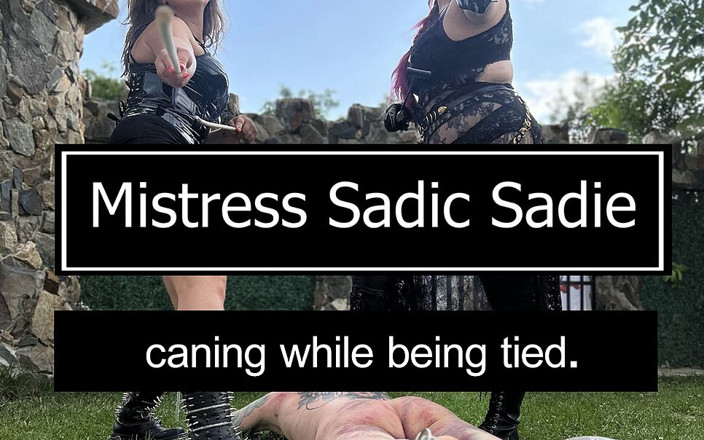 Sadic Sadie: Double domination féminine avec une esclave déjà durement meurtrie qui...