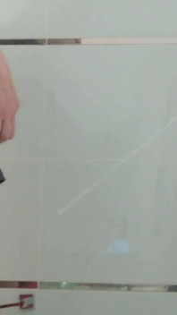 Guy Caught Pissing by Bathroom