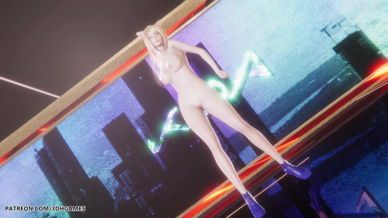 3D-Hentai Games: [mmd] kda - sana ahri ateşli çıplak efsane dans ligi sansürsüz hentai'yi...