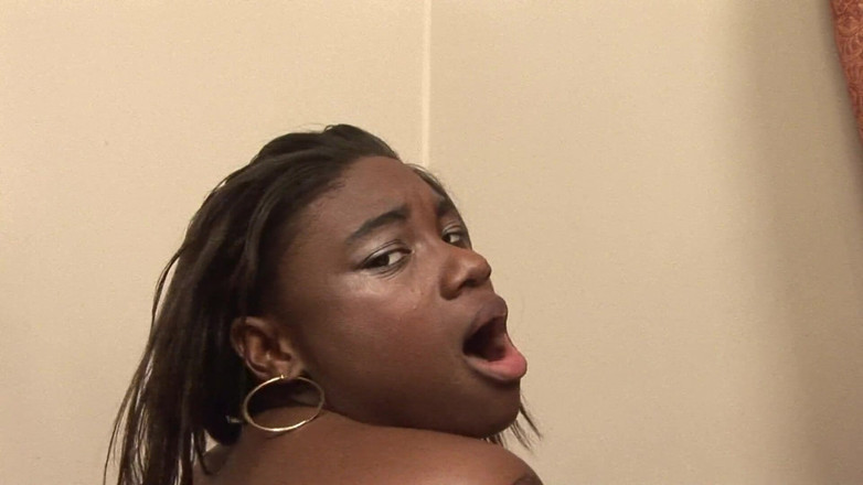 I Fucked my Stepsister: Black stepsis gets her hairy box filled with thick white...
