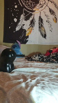 Unbeschnittener weißer schwanz in einem heißen video