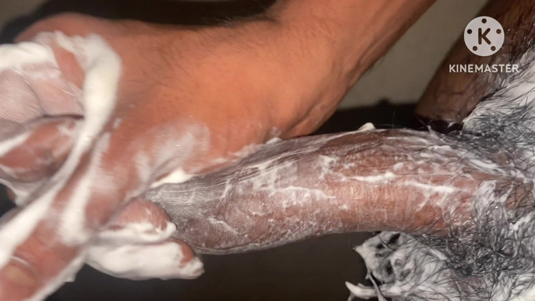 Desi snake: Big Cock Desi Indian Boy Oil Massage Hard Masturbation Sexy...