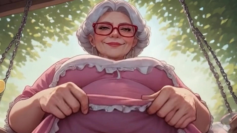 Aiwaifuloops: Waifu Mature Teacher POV - Sunflower Dress Bench Close-up Teasing &amp; Fucking