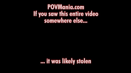 POV Mania: Cameron Canela affamata di sesso succhia e scopa un cazzo...