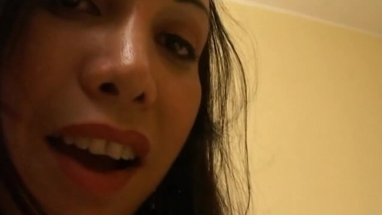 Bangora shemales: Busty Brunette Babe Enjoys Rough Hardcore Sex and Orgasm