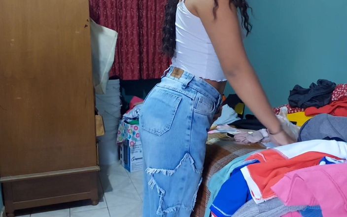 Josyandhot: Sexo de quatro em roupas, esfregando a bunda, sexo a...