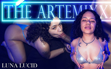 The ArtemiXXX: Petitie Big Booty Latina Luna Lucid bierze Artemixxx Ogromny kutas...