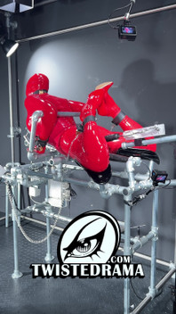 Climax Slut on Hogtie Machine