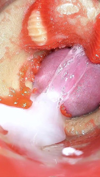 Kamera dalam sudut pandangan pertama Cervix dubur, dicuckold kecil oleh 'pasangan gergasi', pancutan mani dalam dubur dan creampie - Asmr
