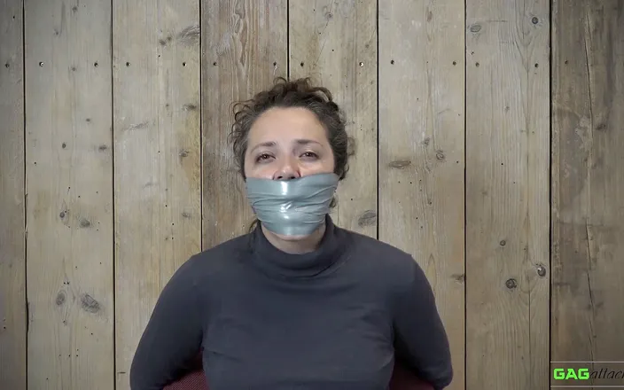 Gag Attack: Julia - Multiple PVC Tape Gags