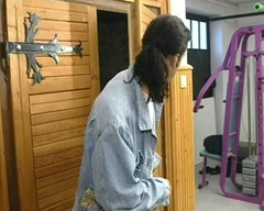 Porno kino: Heiße deutsche dame wird von einem dicken schwanz in der...