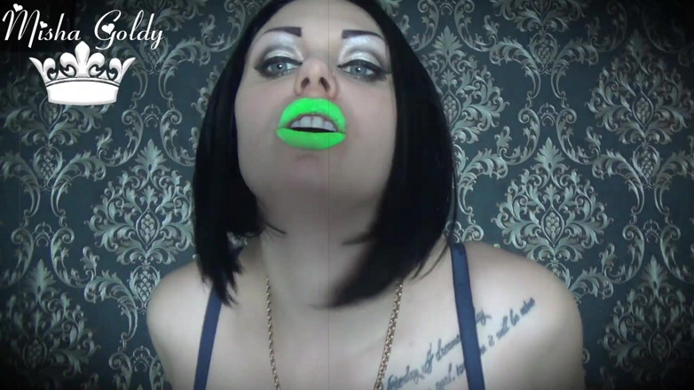 Goddess Misha Goldy: Compilație de rujuri