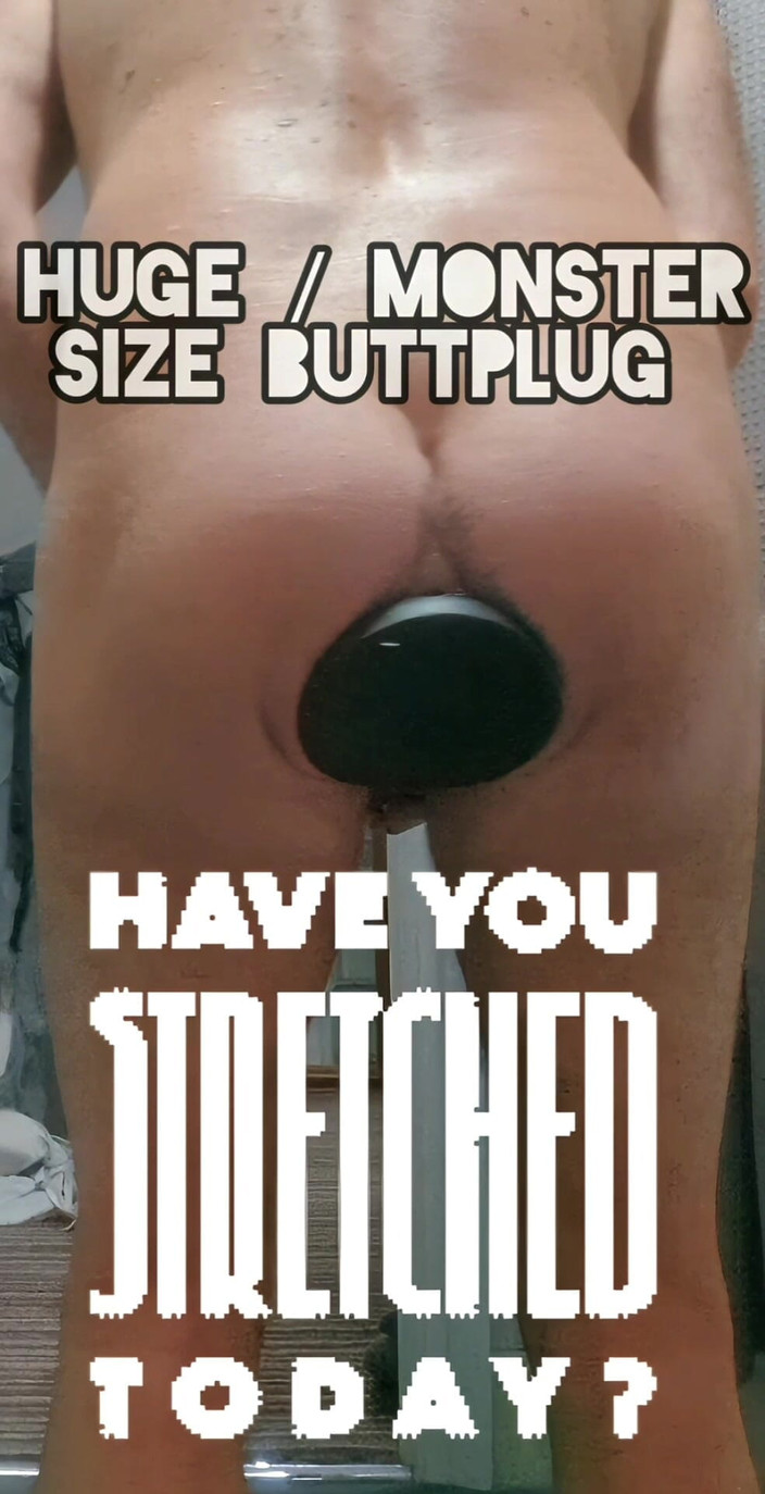 MaleModel: Obrovský anální kolík