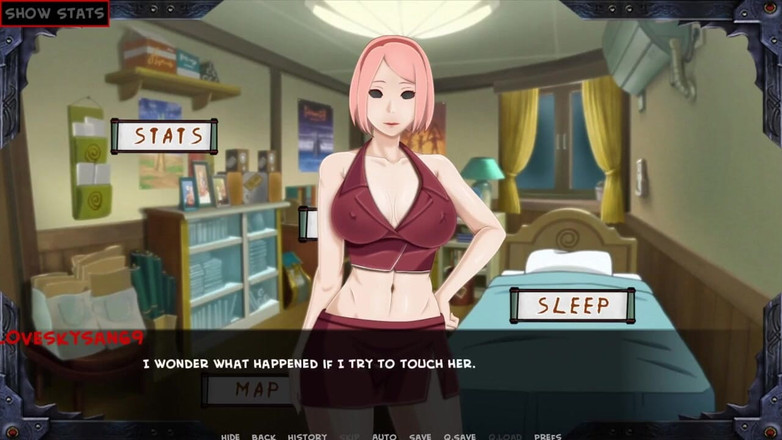 LoveSkySan69Real: Sarada Training भाग 30 कामुक सकुरा और हिनाता द्वारा Loveskysan69