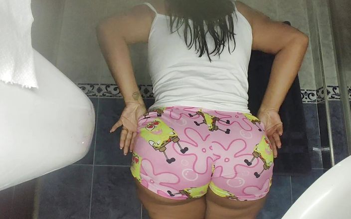SENSESEX: Stepmom Caught Pissing in Her Pajamas in Her Room