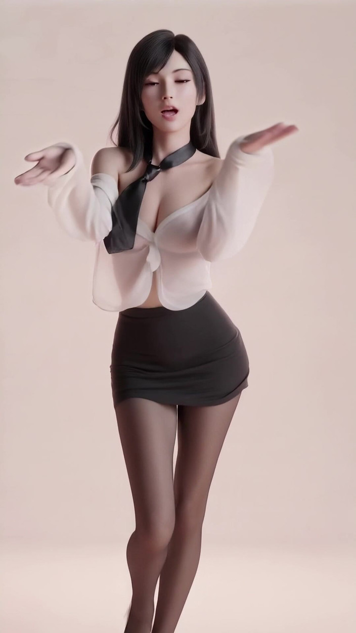 3D-Hentai Games: La danza sicura di tifa (sistar - così figa)