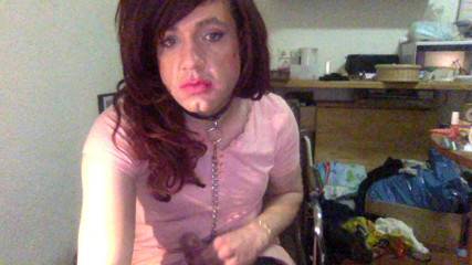 Horny TS: Samo saje sissy