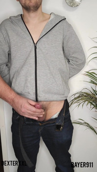 Vit mager konstig pojke får sin första sperma controll av Dexterxxl