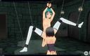 H3DC: 3D Hentai BDSM kochanka Zabrał dziewczynę do piwnicy, aby doprowadzić...