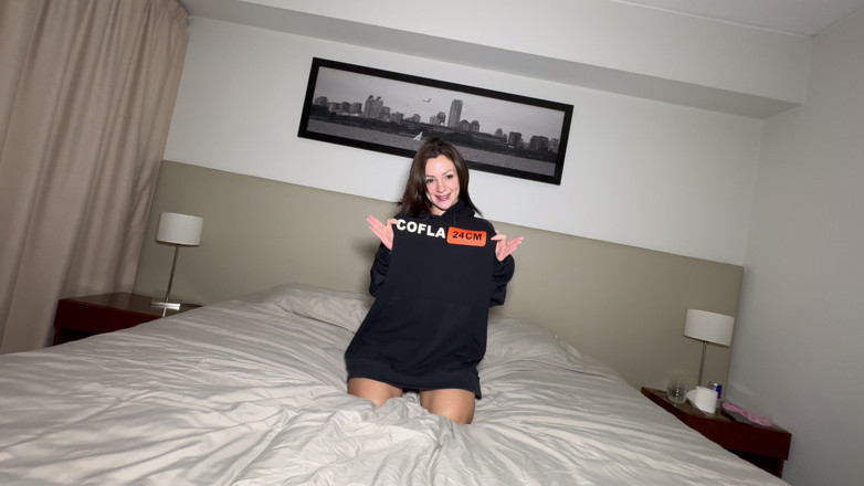 Cofla 24 cm: I Pop That Tight Pussy with My Giant Cock and...