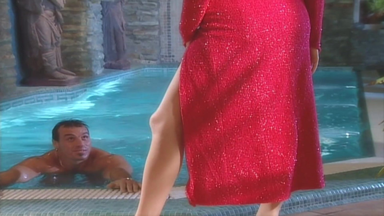 Antonio Adamo Film: Blonde Claudia Jamsson Gets Her Ass Broken by the Pool.