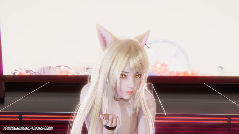 3D-Hentai Games: Mmd Gokuraku Jodo Ahri Seksowny striptiz League of Legends Hentai...