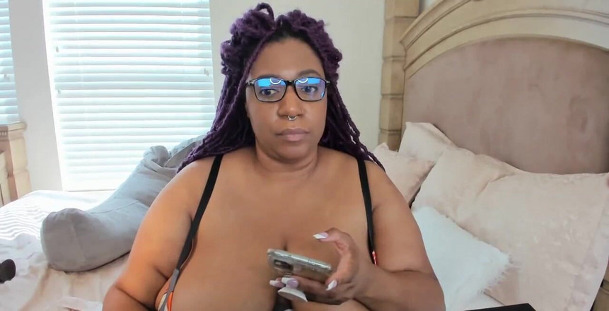 Josie4yourpleasure: Murzynka BBW Bogini strumień - ep.3