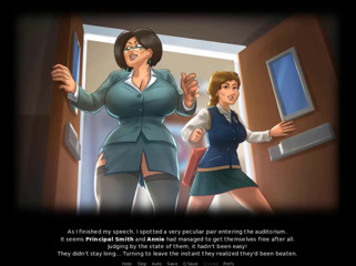Cartoon Play: Summertime saga part 214 - black music teacher sucks