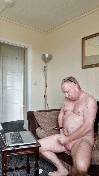 Robert Ellis porn: Mužské masterbating, dokud se náklad vystříká