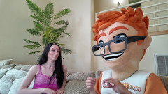 PornDudeCasting: Celestina Blooms的艺术试镜
