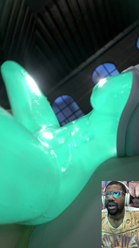 Bald Pussy Slime Girl Gets Fucked and Creampied