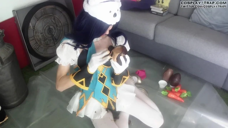 RosalinaxGirl: 女装コスプレLucinaの乱雑なイースター