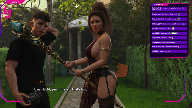 Porny Games: Kroki rozpusty autorstwa Fooxied - Sexy Cosplay and Public Sex 23