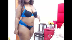 Big black clapping booties: Melancap ke pantat gargantuan saya dalam pakaian dalam seksi, episod 5
