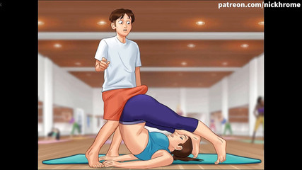 Cartoon Universal: Kisah musim panas bagian 1 - yoga seksi (sub Ceko)