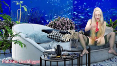 FinDom Goaldigger: Pelajaran pelacur banci