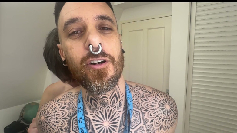 Maxx Obsidian: Custom Fitted Stepdaddy Tailor Breaks in His Pup