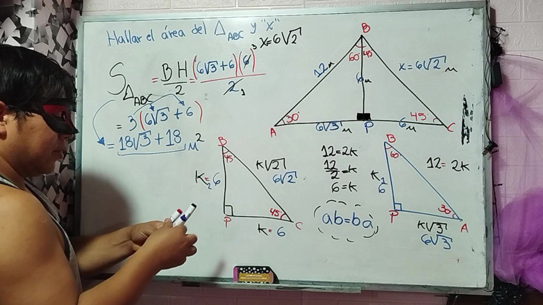 Rosaroja: 11 Trigonometry: Notable Triangle Exercises