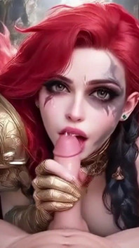 Illuxxxtrandy Si rambut merah miang mengongkek zakar raksasa yang besar, seks tegar yang sengit, pantat panas menelan air mani