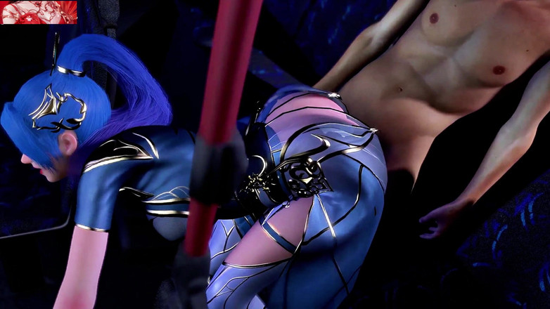 Soiyu Hentai: De pixelverleidster: grote borsten wakker - 3D-animatie Hentai