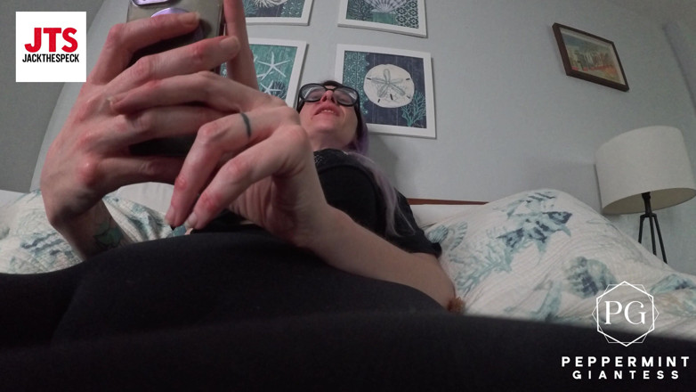 Peppermint Giantess: Service Sizes POV Tiny Men Worship Giantess Feet