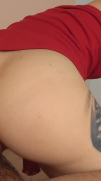 Amateur Latina Teen Sloppy Deepthroat and Creampie!
