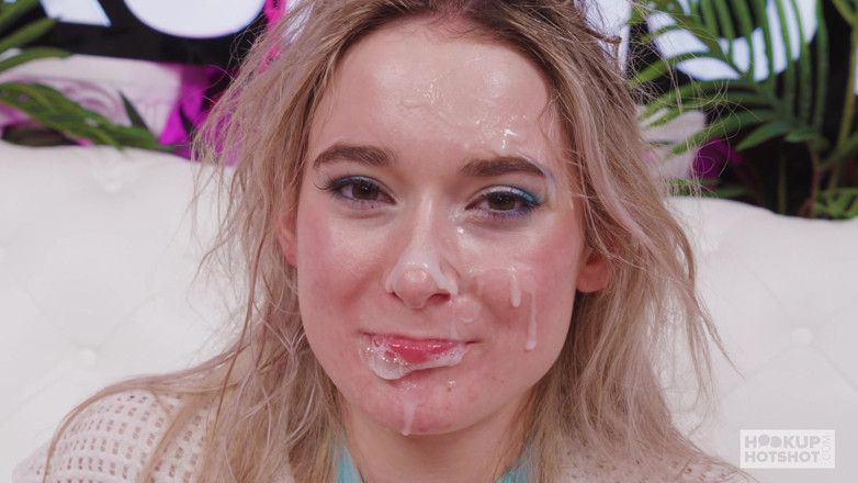 Hookup Hotshot: Blonde Babe Thea Summers Milks a Rough Dick Dry!
