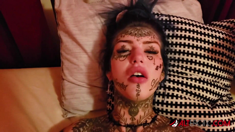 Alt Erotic: Inked up beauty Amber Luke craves a big cock