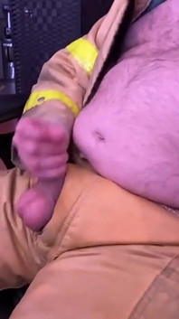 Firefighter Jerkoff and Cum